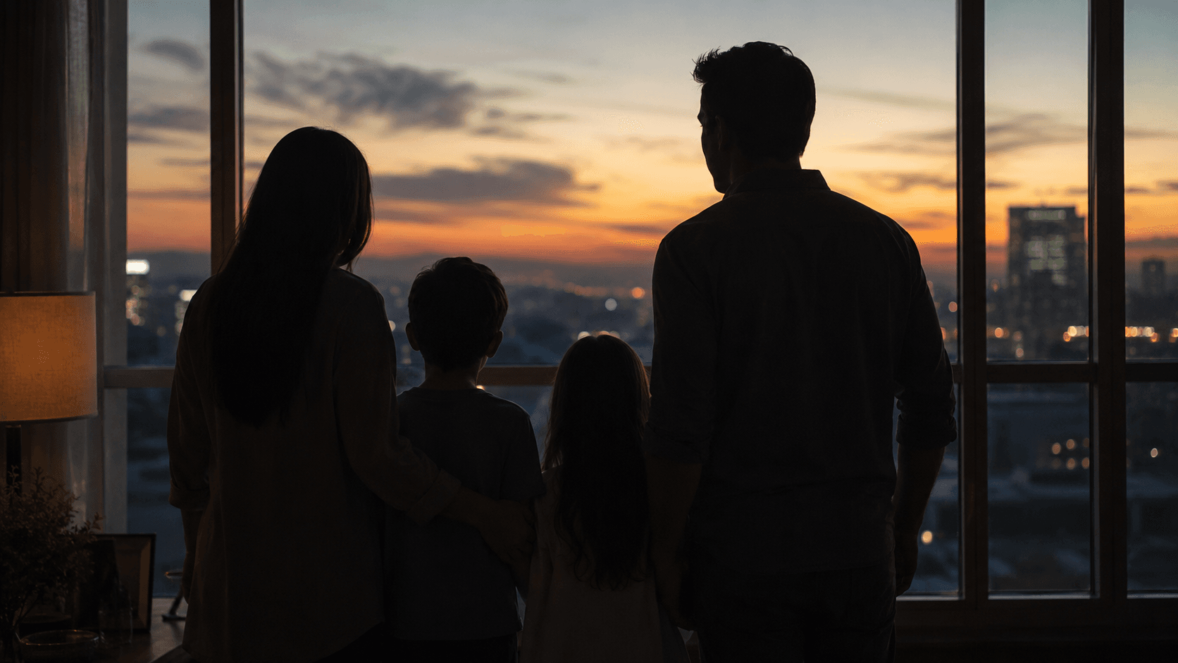 Family at home